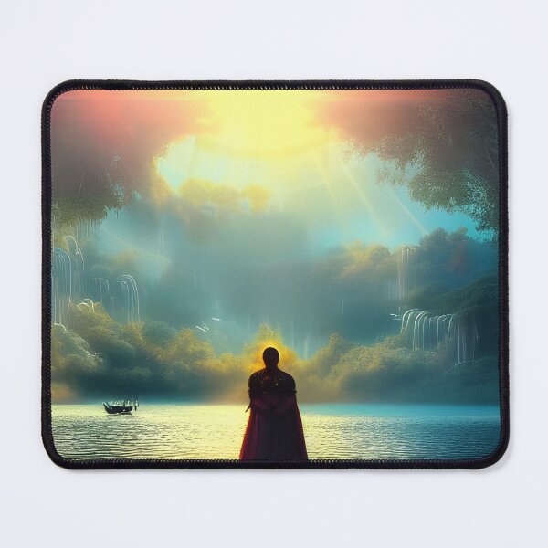 Item preview, lake generated by artificial intelligence designed and sold by megadrina.