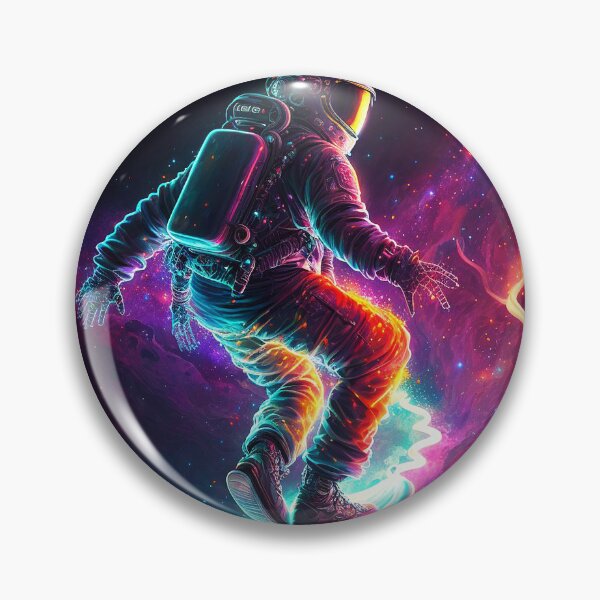 Item preview, Astronaut surfing in space  designed and sold by ramith-concept.