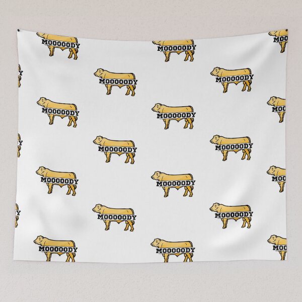 Item preview, Yellow "Moooody cow" Cow lover designed and sold by FarmsteadAcers.