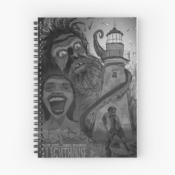 Item preview, The Lighthouse Illustrated Poster designed and sold by BTGoldman.