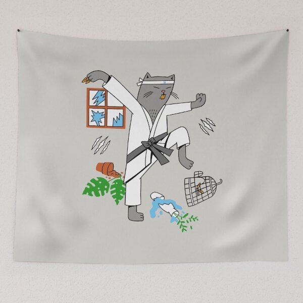 Item preview, Kung Furr designed and sold by Quilimo Studio.