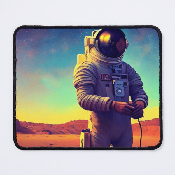 Item preview, Alone in the Desert - Desert Horizon - An Astronaut's View designed and sold by WBP Mart.