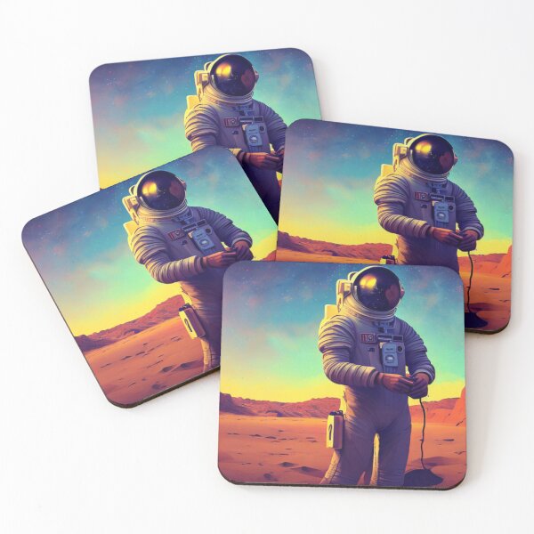 Item preview, Alone in the Desert - Desert Horizon - An Astronaut's View designed and sold by WBP Mart.