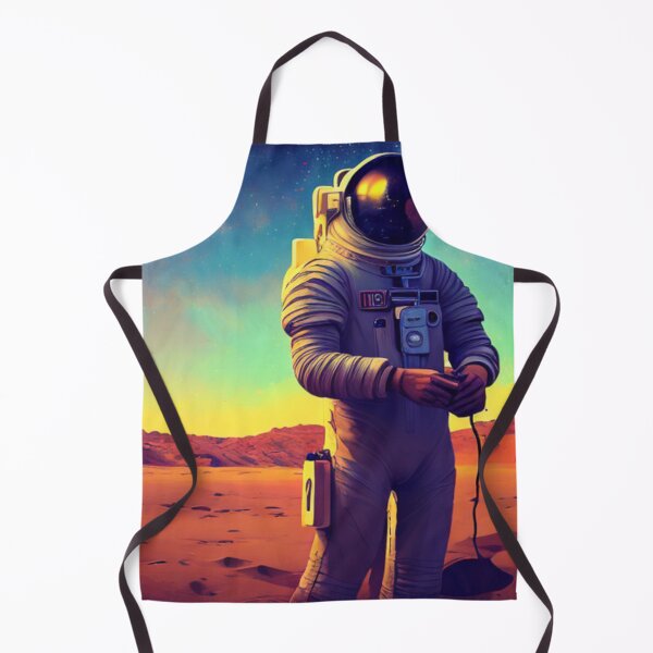 Item preview, Alone in the Desert - Desert Horizon - An Astronaut's View designed and sold by WBP Mart.
