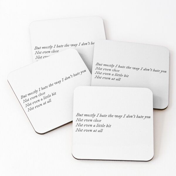 Item preview, But mostly I hate the way I don't hate you designed and sold by percqbeths.