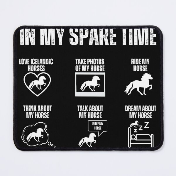 Item preview, Things I do in my free time Icelandic horses designed and sold by hexchen09.