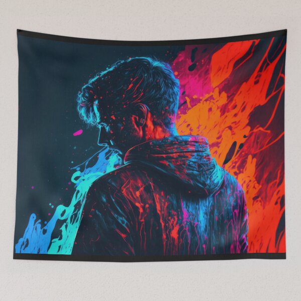 Item preview, The Neon Life - Flame War designed and sold by JoeBurgett.