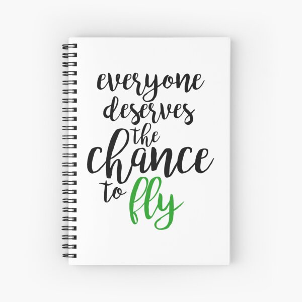 Item preview, everyone deserves the chance to fly - wicked designed and sold by kendall whitmire.