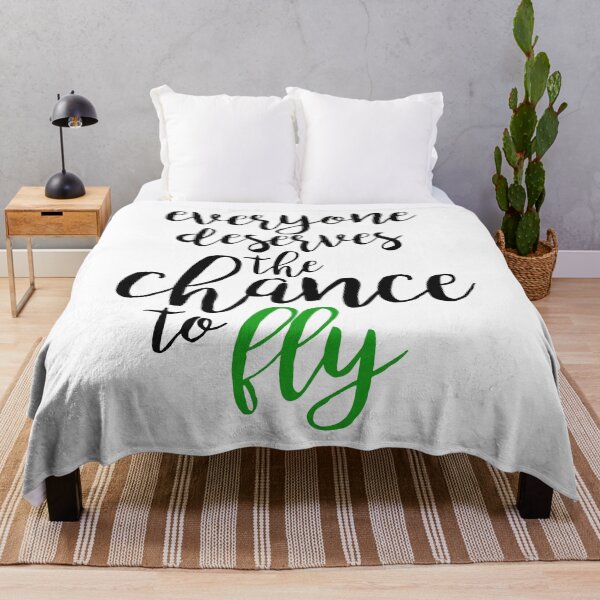 Item preview, everyone deserves the chance to fly - wicked designed and sold by kendall whitmire.