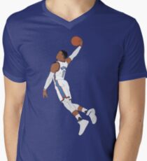 Russell Westbrook Dunk V-Neck T-Shirt