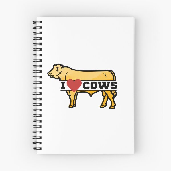 Item preview, Yellow I heart Cows - Cow lover designed and sold by FarmsteadAcers.
