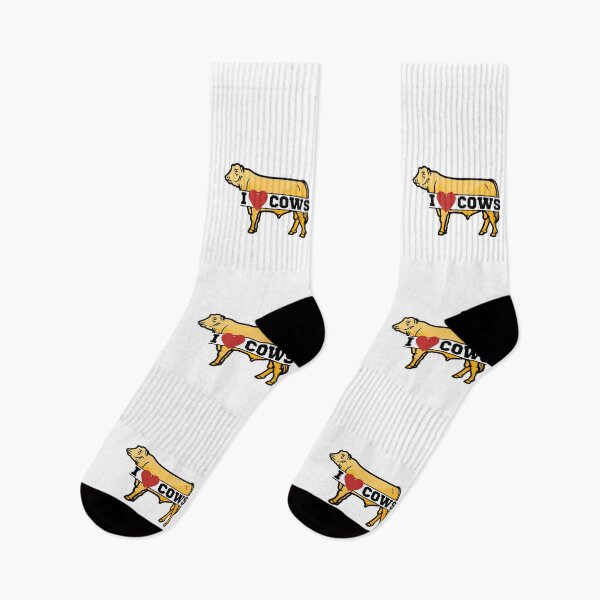Item preview, Yellow I heart Cows - Cow lover designed and sold by FarmsteadAcers.