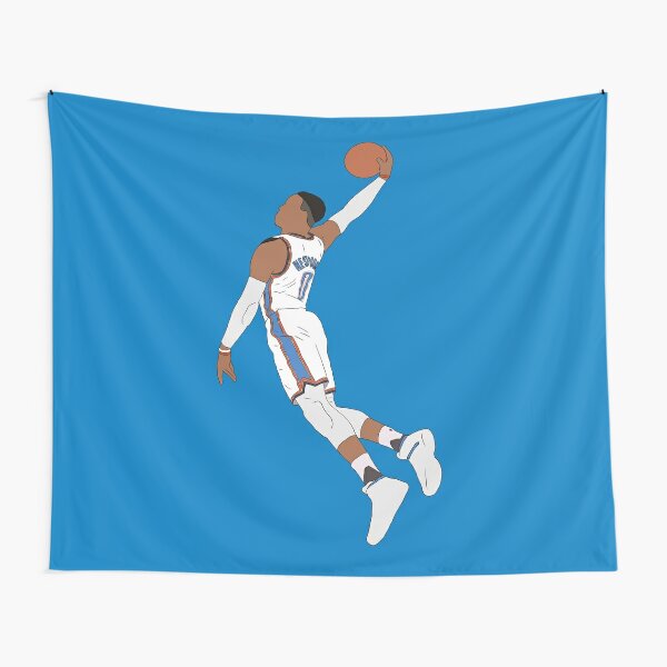 Disover Russell Westbrook Dunk | Tapestry