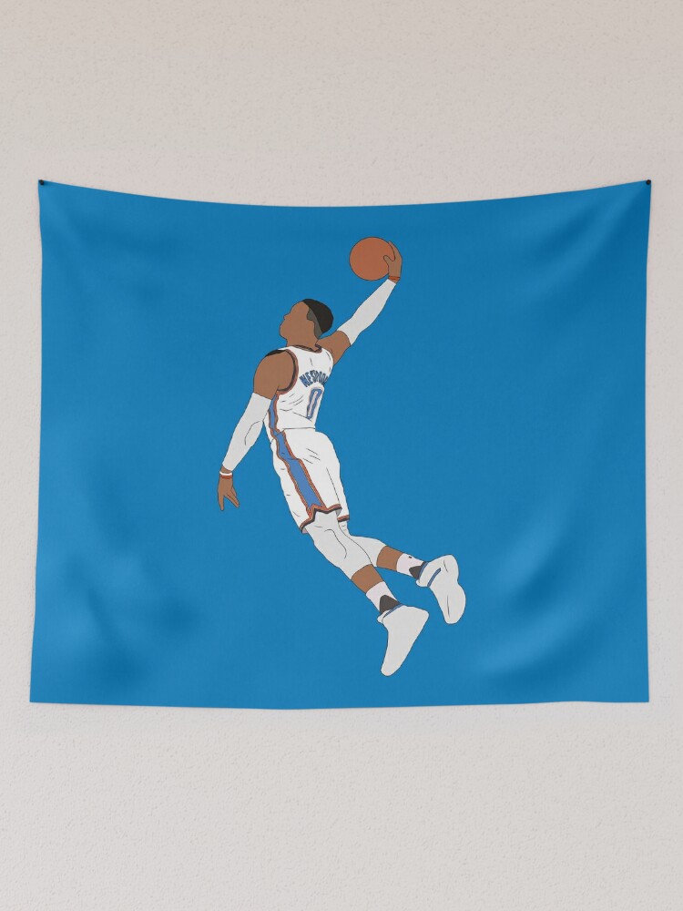 Disover Russell Westbrook Dunk | Tapestry