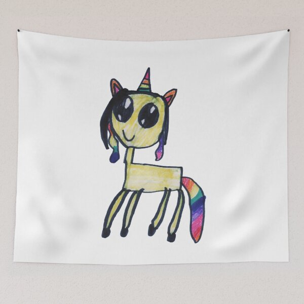 Item preview, happy unicorn designed and sold by aryadraws.
