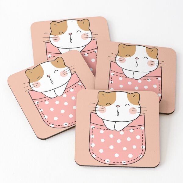 Item preview, Cute Pocket Kitty V4 designed and sold by TeesMi.