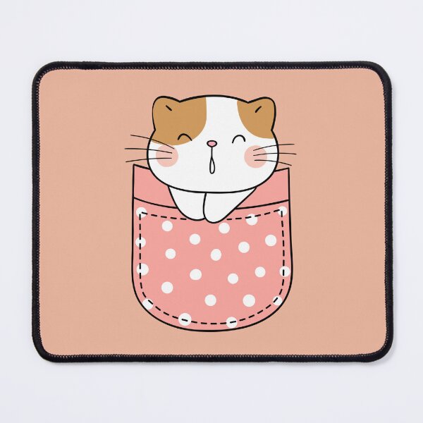 Item preview, Cute Pocket Kitty V4 designed and sold by TeesMi.