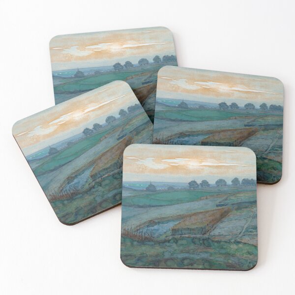 Item preview, Landscape near Arnhem (1900–1901) by Piet Mondrian designed and sold by BossyCatHome.