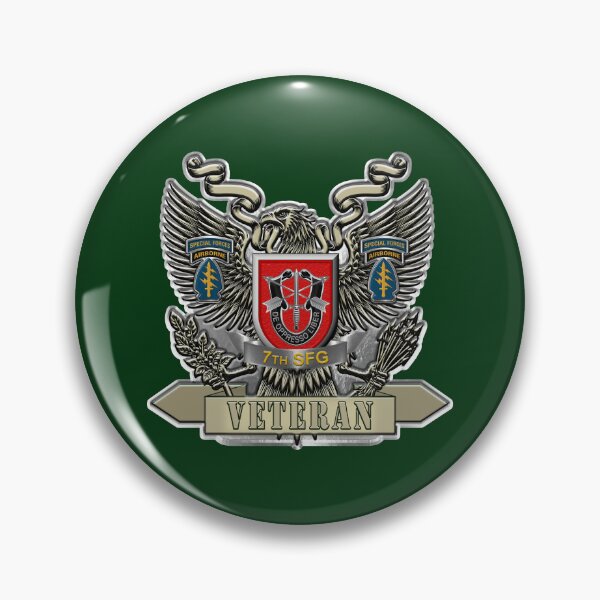 Item preview, 7th   Special Forces Group (Airborne) designed and sold by SoldierAlways.