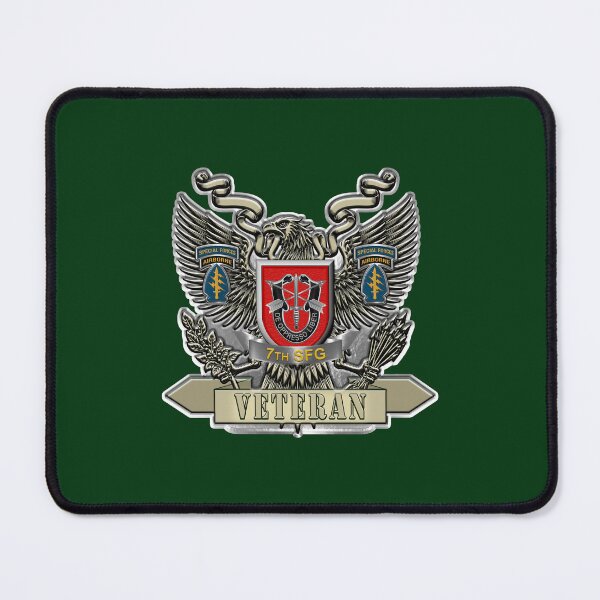 Item preview, 7th Special Forces Group (Airborne) designed and sold by SoldierAlways.