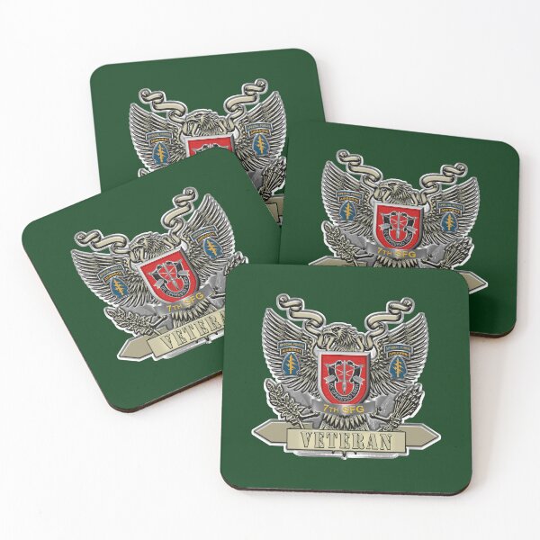 Item preview, 7th   Special Forces Group (Airborne) designed and sold by SoldierAlways.
