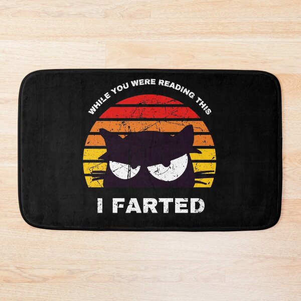 Item preview, WHILE YOU WERE READING THIS I FARTED Sneaky Cat designed and sold by Draculaura2009.
