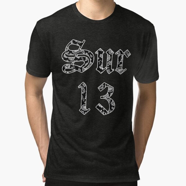 Sur 13 Surenos Black Bandana Essential T-Shirt for Sale by DIRTYDUNNZ