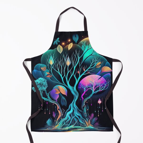 Item preview, Neon vibrant magical tree designed and sold by RK - Shop.