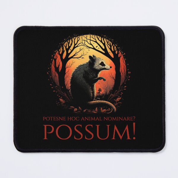 Item preview, Potesne Hoc Animal Nominare? Possum! - Classical Latin Pun Meme designed and sold by Styrman.