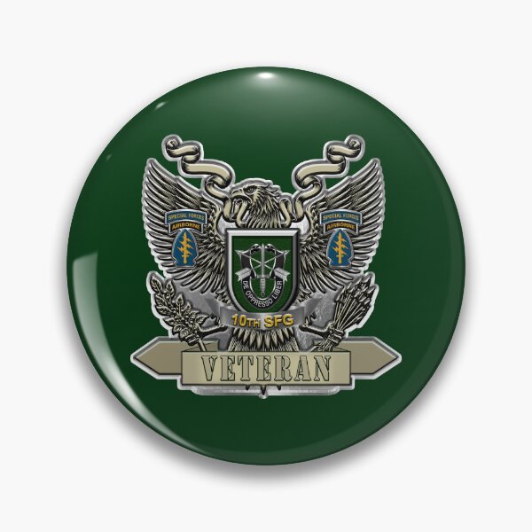 Item preview, 10th   Special Forces Group (Airborne) designed and sold by SoldierAlways.
