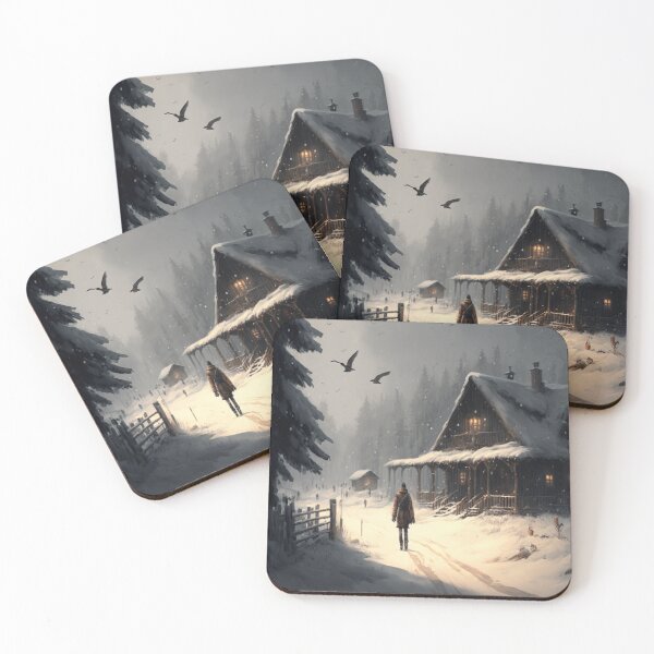 Artikelvorschau, Winterlandschaften - Der Chalet entworfen und verkauft von AB9-Designs.