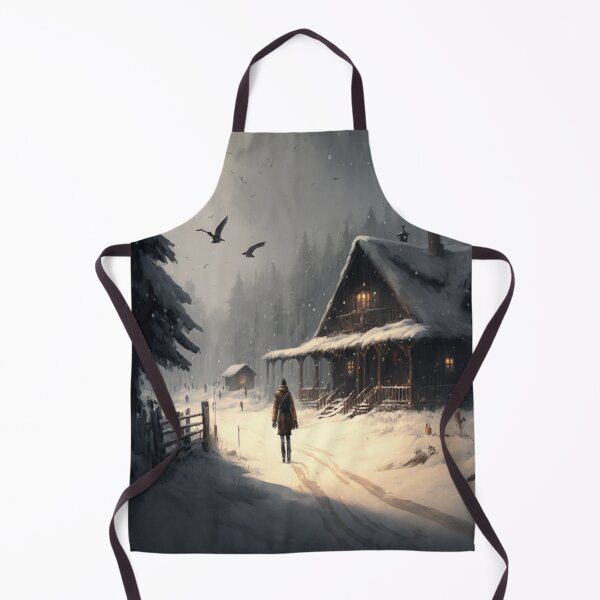 Artikelvorschau, Winterlandschaften - Der Chalet entworfen und verkauft von AB9-Designs.