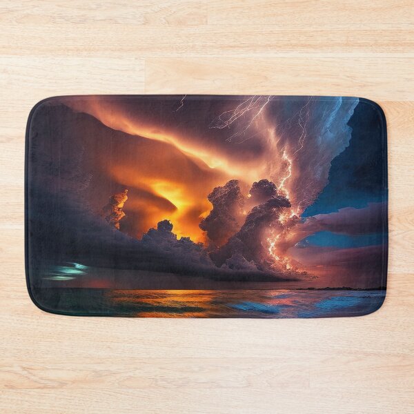 Item preview, Insane weather phenomenon: Glowing Wall Cloud designed and sold by RK - Shop.