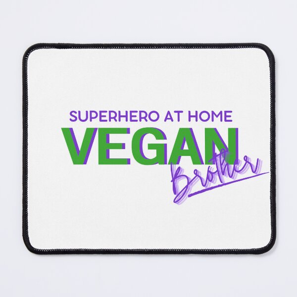 Item preview, Superhero Vegan Brother designed and sold by MajesticVegan.