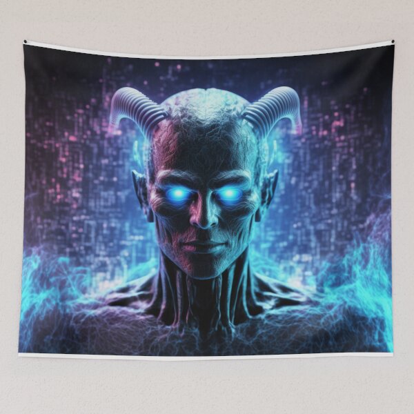 Item preview, Digital Devil Neon Colors  designed and sold by Dualism619.