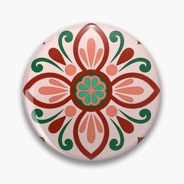 Item preview, Floral Tile Repeat Pattern   designed and sold by SemDesigns1.