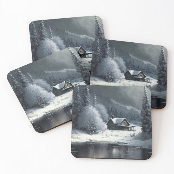 Artikelvorschau, Winterlandschaften - Der See entworfen und verkauft von AB9-Designs.
