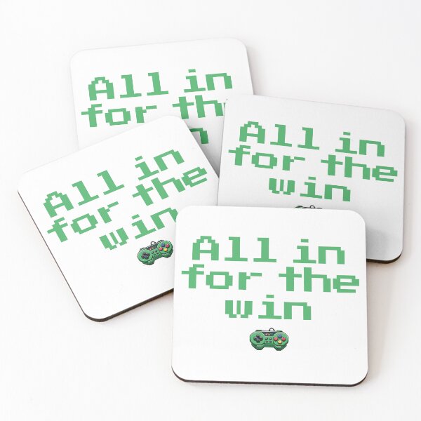 Item preview, All in for the win designed and sold by RoboRaphael.