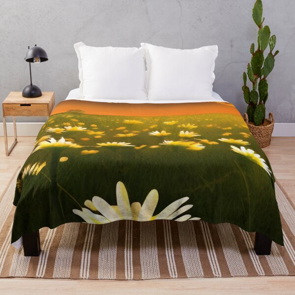 Item preview, Daisy sunset wallpaper designed and sold by gramizzia.