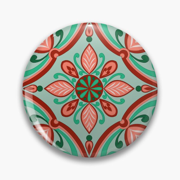 Item preview, Floral Tile Repeat Pattern   designed and sold by SemDesigns1.