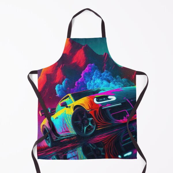 Item preview, Futuristic Car: Tie-Dye designed and sold by JoeBurgett.
