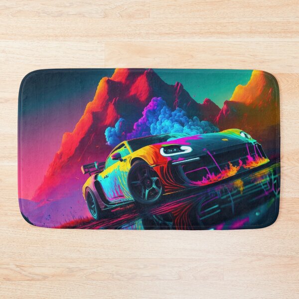 Item preview, Futuristic Car: Tie-Dye designed and sold by JoeBurgett.