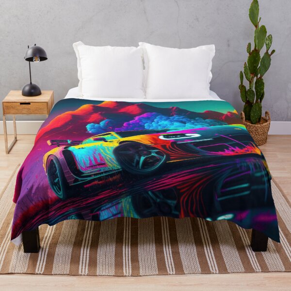 Item preview, Futuristic Car: Tie-Dye designed and sold by JoeBurgett.