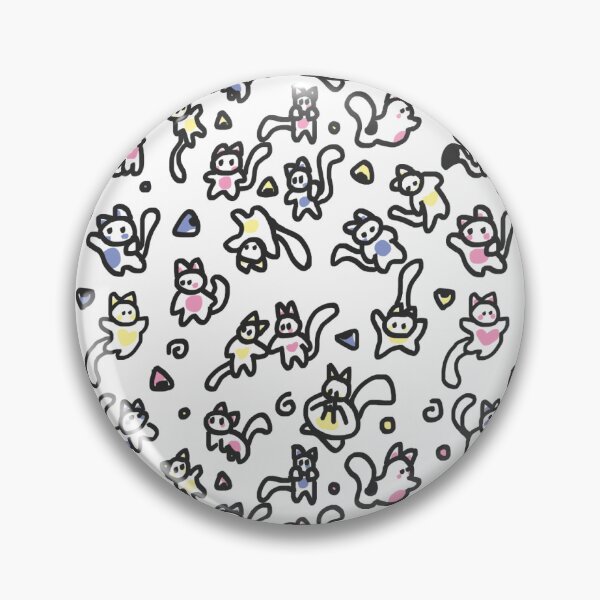 Item preview, Cute Chaotic Onigiri Cat Pattern designed and sold by milksell.