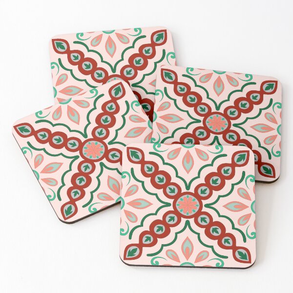Item preview, Floral Tile Repeat Pattern   designed and sold by SemDesigns1.