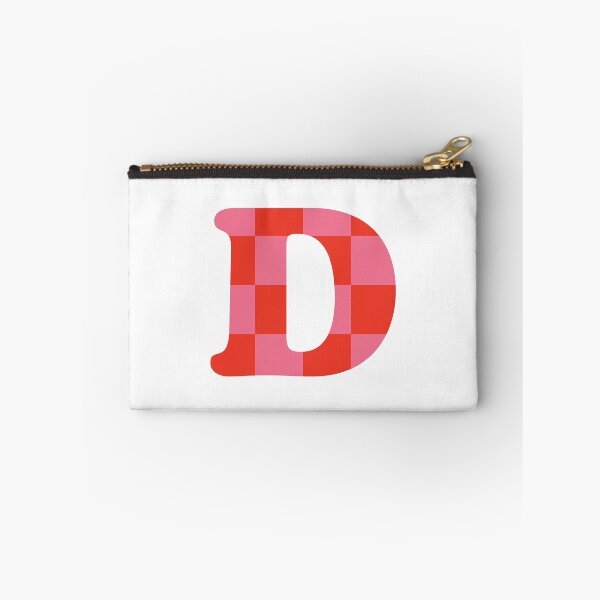Item preview, D - Bold Letter | Pink & Red designed and sold by rracheell.