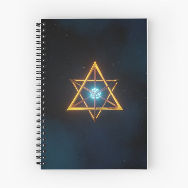 Item preview, Golden Merkabah - Aquamarine designed and sold by André Cremers.