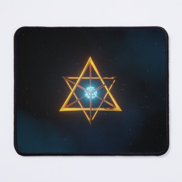 Item preview, Golden Merkabah - Aquamarine designed and sold by André Cremers.