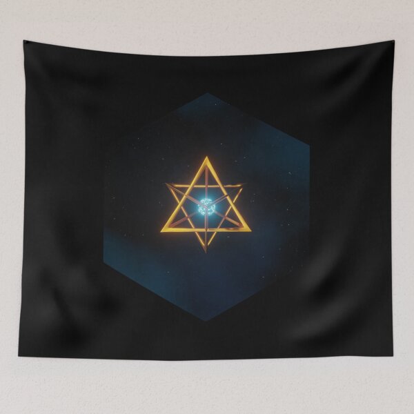 Item preview, Golden Merkabah - Aquamarine designed and sold by André Cremers.
