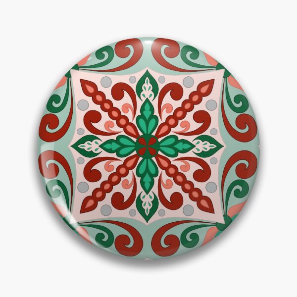 Item preview, Floral Tile Repeat Pattern   designed and sold by SemDesigns1.